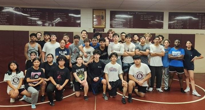 EHS wrestling team EHS wrestling team